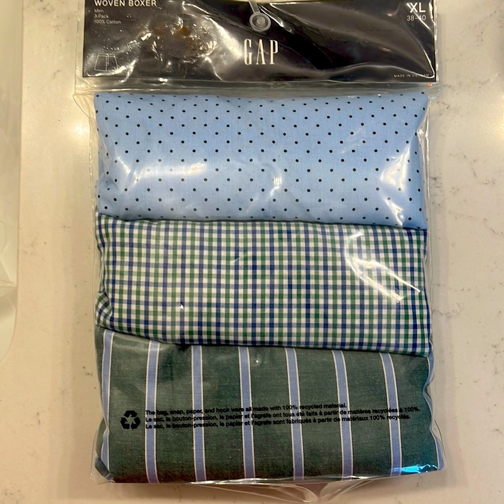 Gap Woven 100% cotton boxers Men’s XL